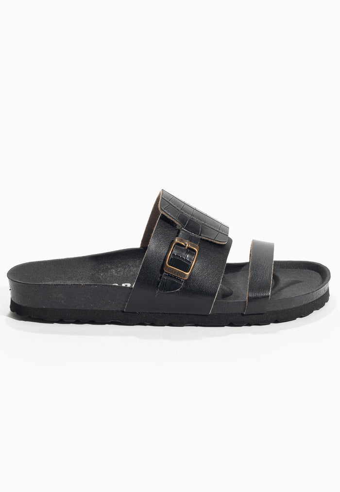 Bayton Sandales Hockney Noir Bayton