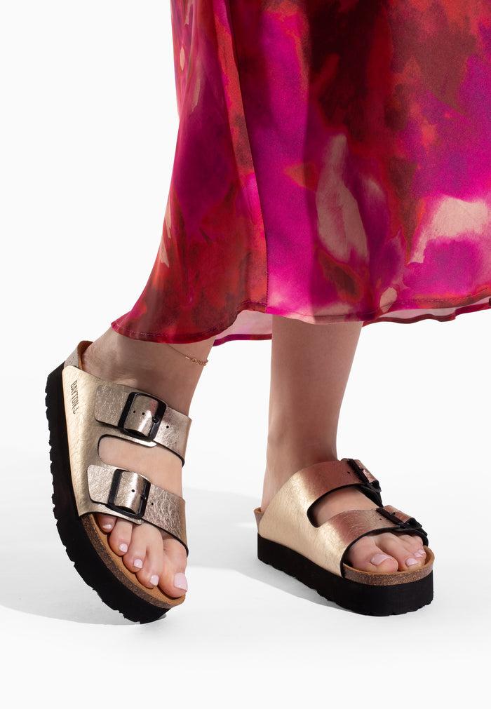 Bayton Sandales Japet Doré Bayton