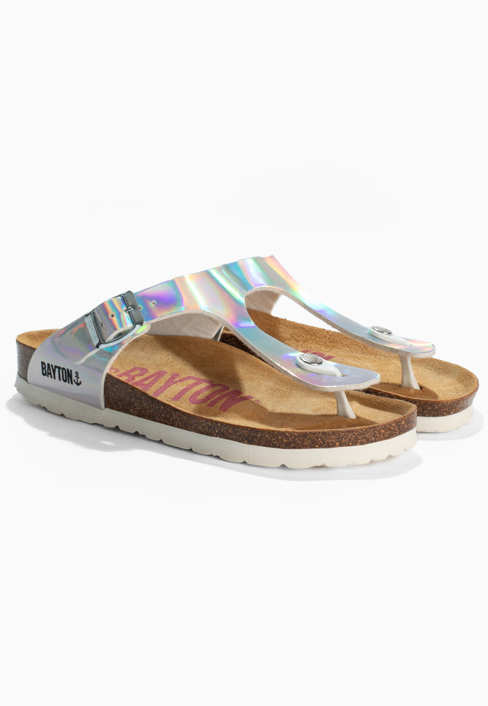 Bayton Sandales Mercure Argent Bayton