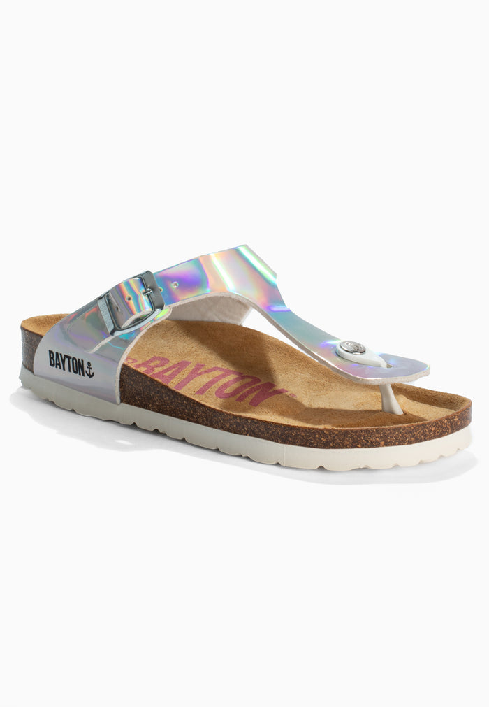 Bayton Sandales Mercure Argent Bayton