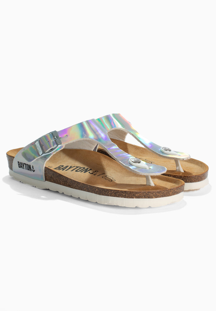 Bayton Sandales Mercure Argent Bayton