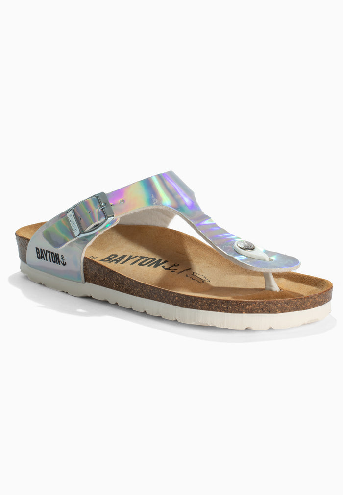 Bayton Sandales Mercure Argent Bayton
