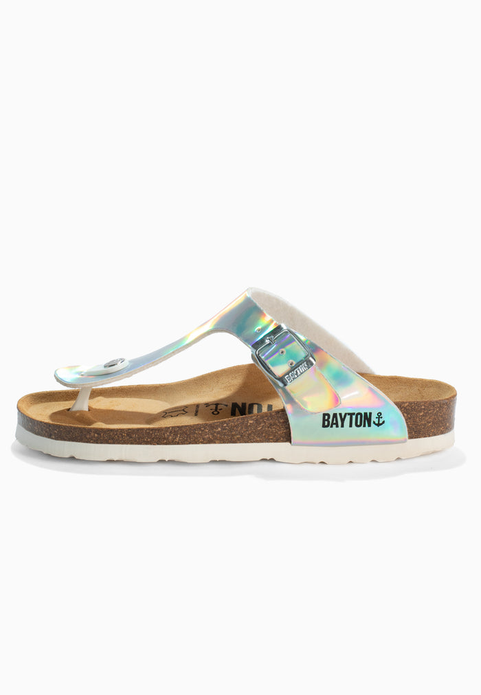 Bayton Sandales Mercure Argent Bayton