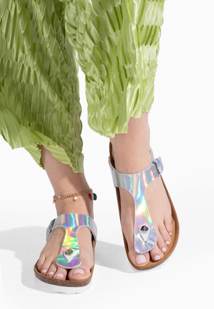 bayton Sandales Mercure Argent Bayton