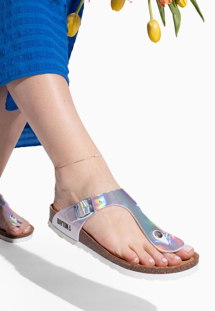 bayton Sandales Mercure Argent Bayton