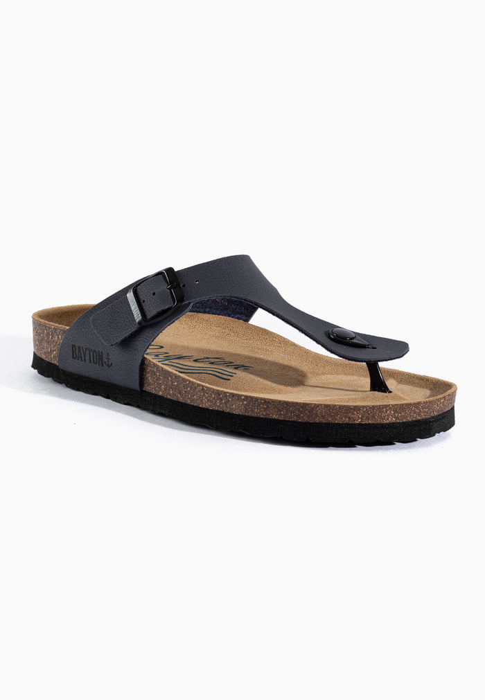 Bayton Sandales Mercure Bleu Marine Bayton