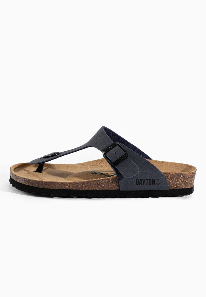 Bayton Sandales Mercure Bleu Marine Bayton