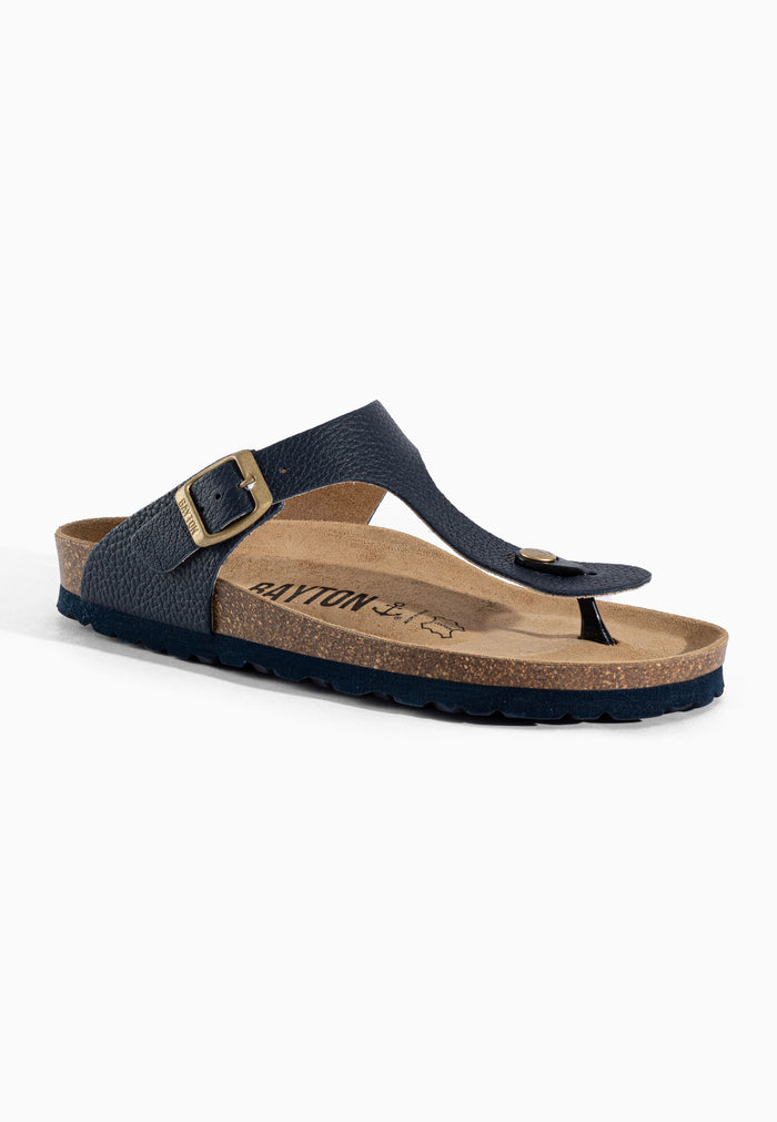 Bayton Sandales Mercure Bleu Marine Bayton