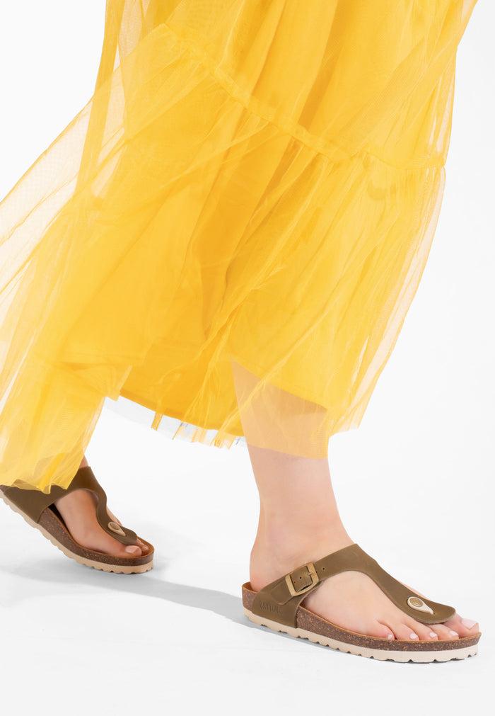 Bayton Sandales Mercure Kaki Bayton