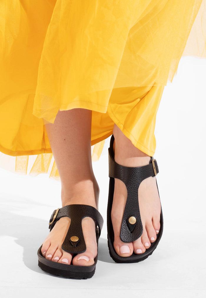 Bayton Sandales Mercure Noir Bayton