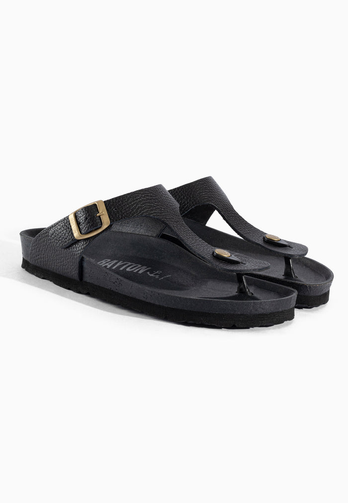 Bayton Sandales Mercure Noir Bayton