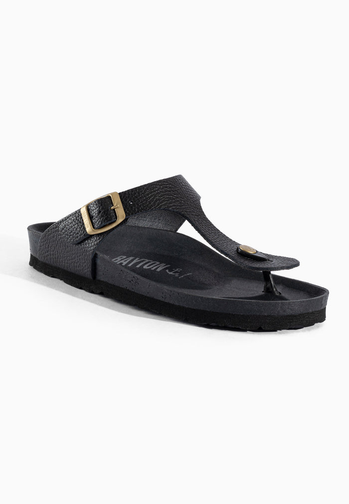 Bayton Sandales Mercure Noir Bayton