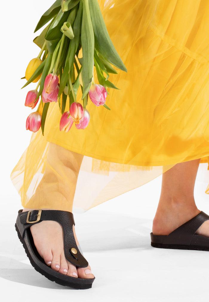 bayton Sandales Mercure Noir Bayton