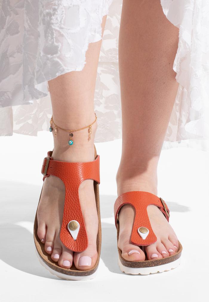 Bayton Sandales Mercure Orange Bayton