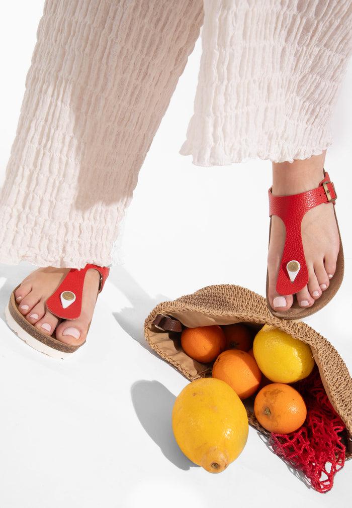 Bayton Sandales Mercure Rouge Bayton