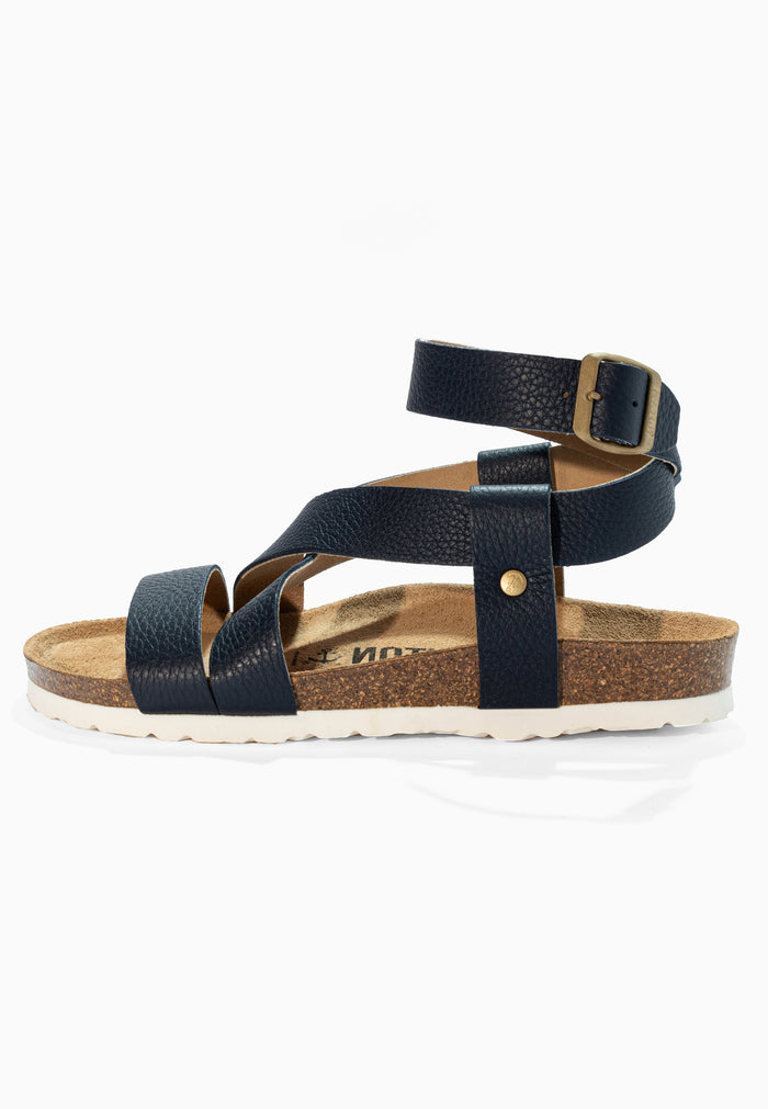 Bayton Sandales Mykonos Bleu Marine Bayton