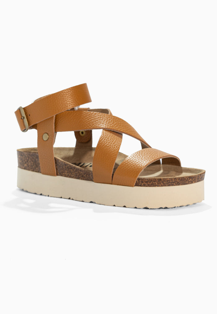 Bayton Sandales Mykonos Camel Bayton