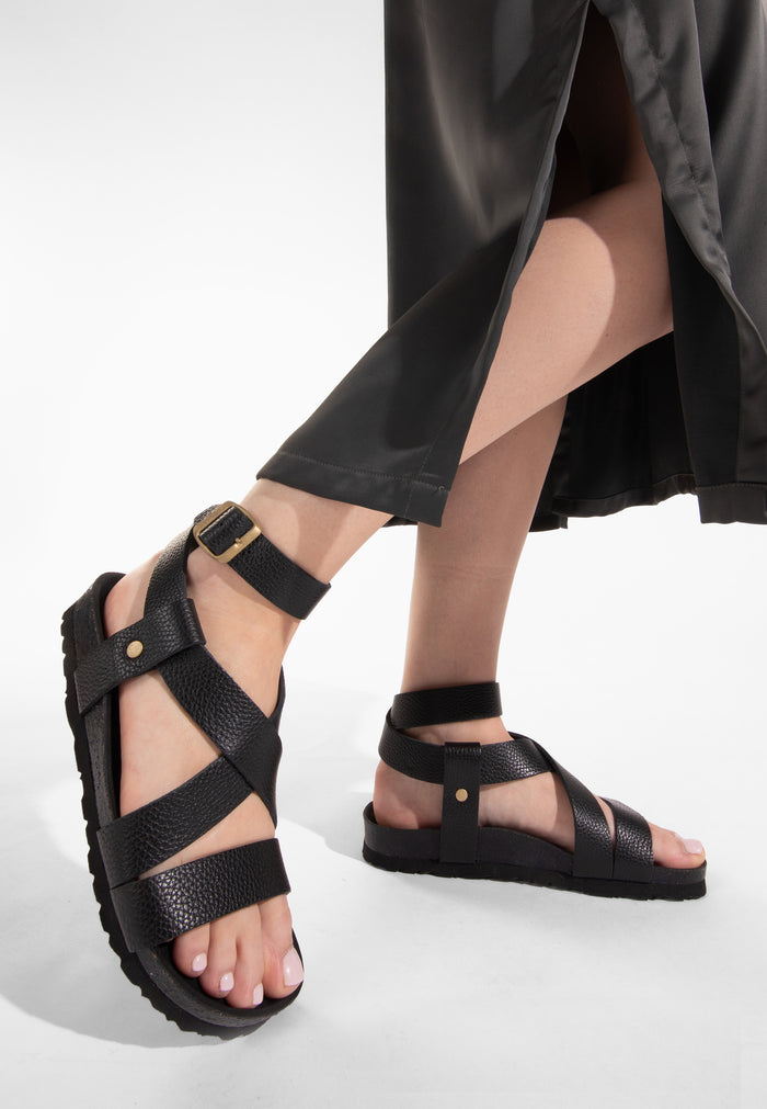 bayton Sandales Mykonos Noir Bayton