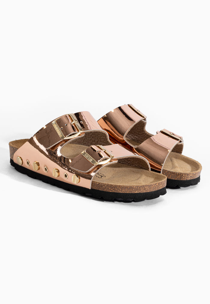 bayton Sandales Rivalta Rose Gold Bayton