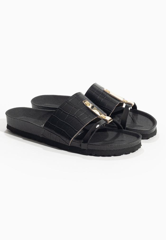 Bayton Sandales Sisley Noir Bayton