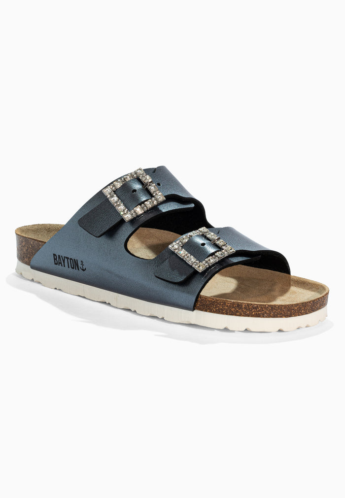 Bayton Sandales Strass Atlas Pewter Bayton