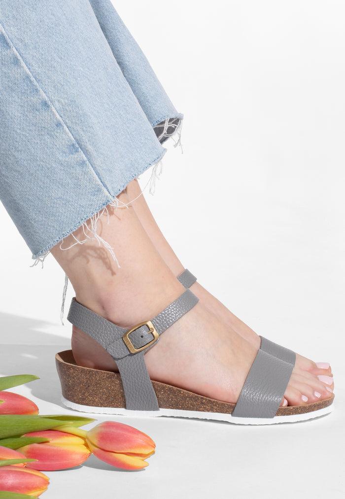 Bayton Sandales Wodonga Gris Bayton