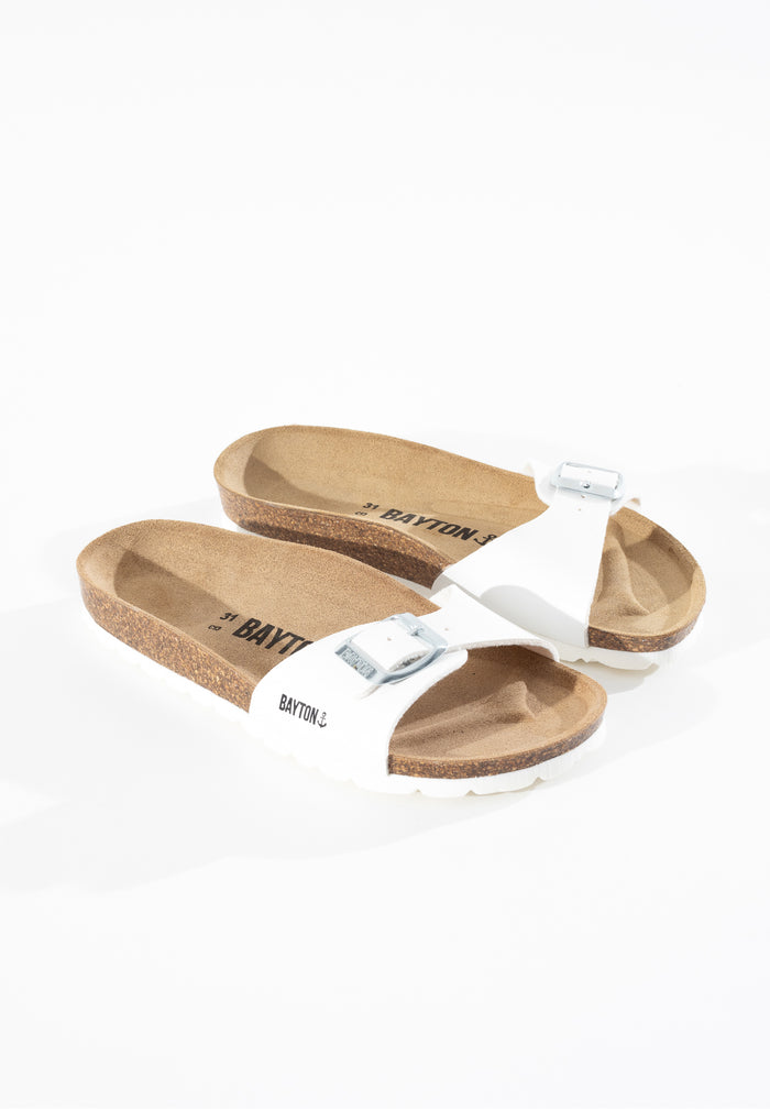 bayton Sandales Zephyr 1 Bride Blanc Bayton enfant