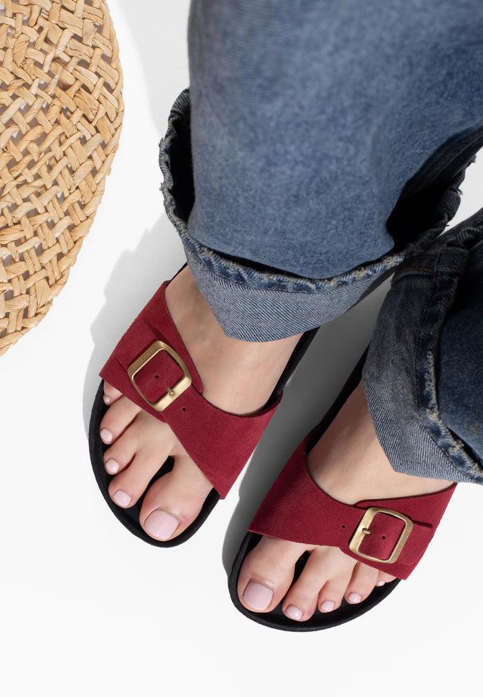 bayton Sandales Zephyr Bordeaux Bayton