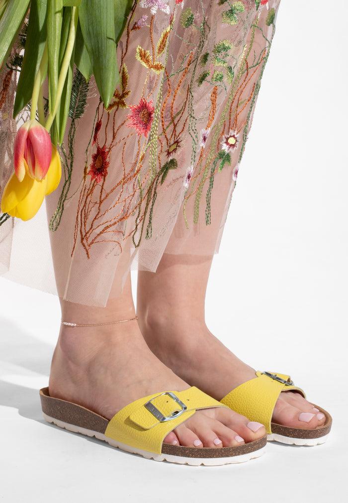 bayton Sandales Zephyr Jaune Bayton