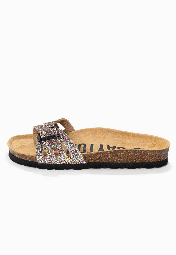 Bayton Sandales 1 Bride Athena Multicolore Pailletée Bayton Femme
