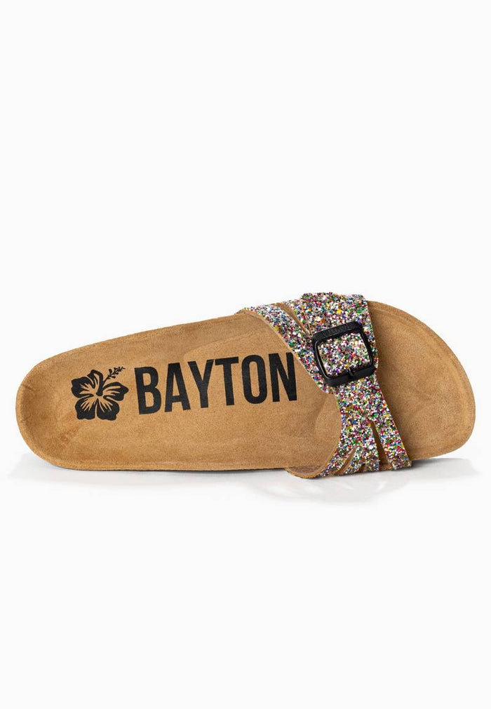 Bayton Sandales 1 Bride Athena Multicolore Pailletée Bayton Femme