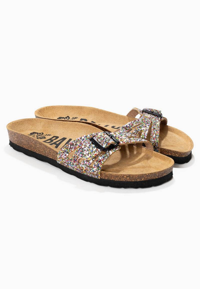 bayton Sandales 1 Bride Athena Multicolore pailletée Bayton Femme