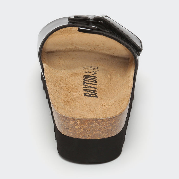 Bayton Sandales 1 Bride Calypso Noir à Plateforme Bayton Femme