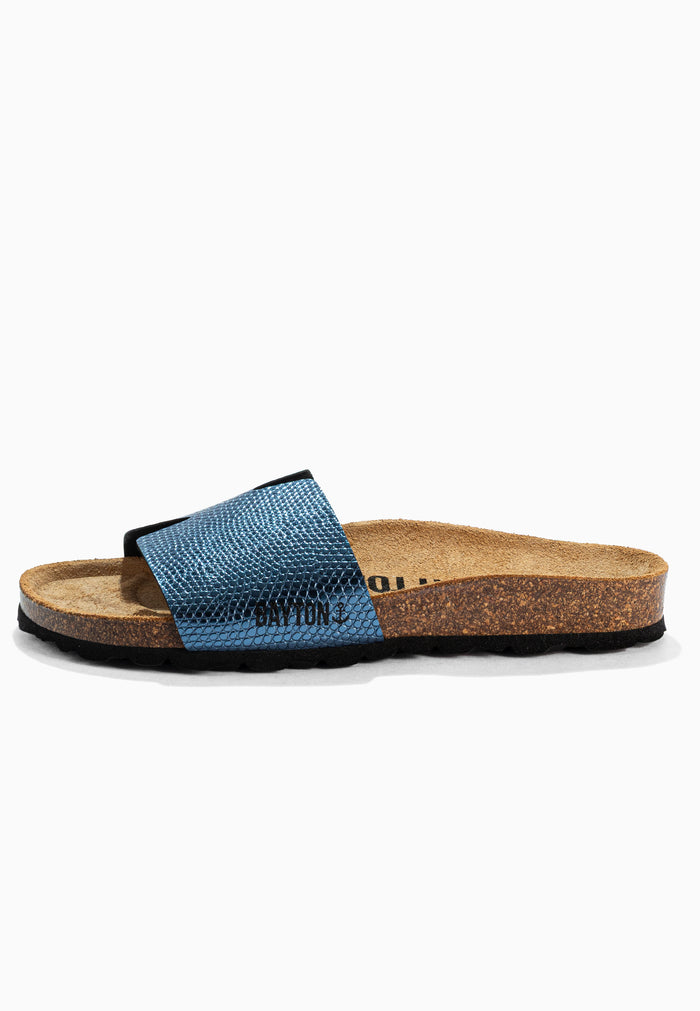 Bayton Sandales 1 Bride Djilian Bleu Marine Bayton Femme