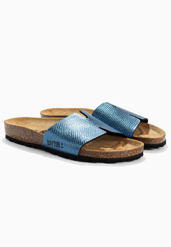 bayton Sandales 1 Bride Djilian Bleu Marine Bayton Femme