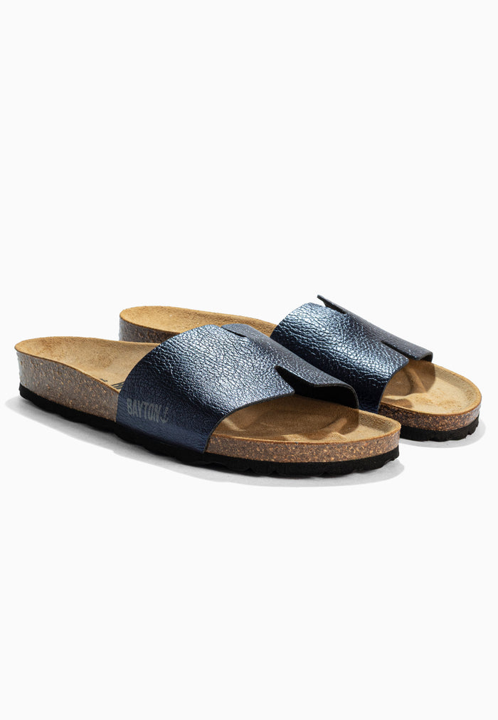 bayton Sandales 1 Bride Djilian Bleu Marine Bayton Femme