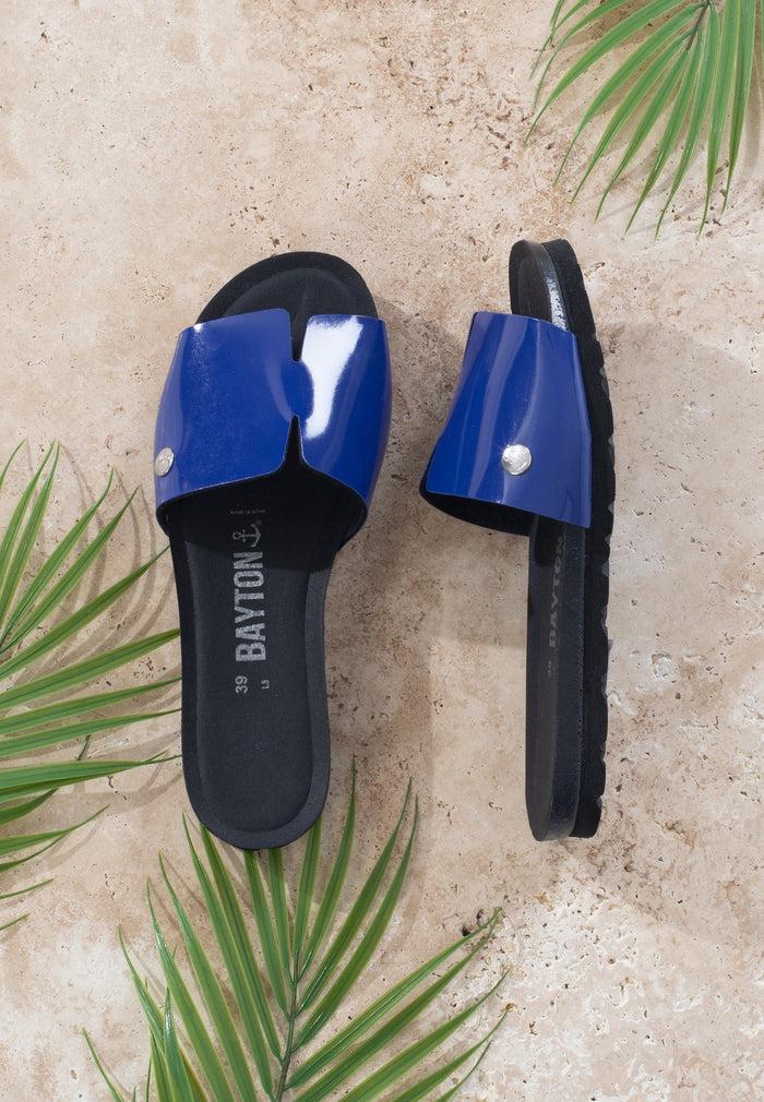 bayton Sandales 1 Bride Djilian Slim Bleu Bayton Femme