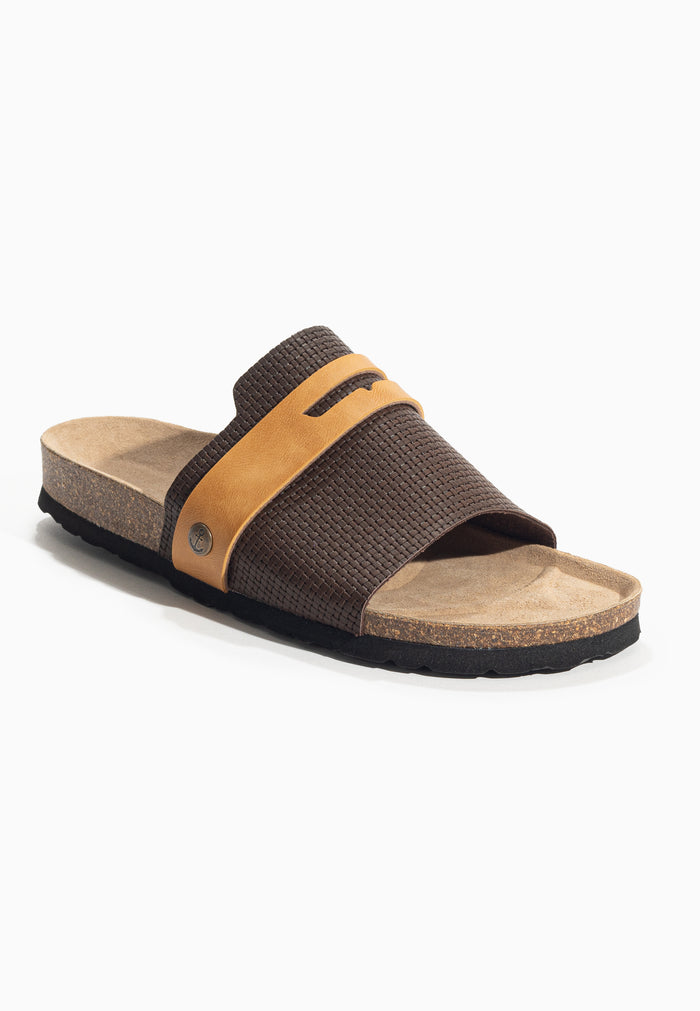 Bayton Sandales 1 Bride Gauguin Marron Et Camel Bayton Homme