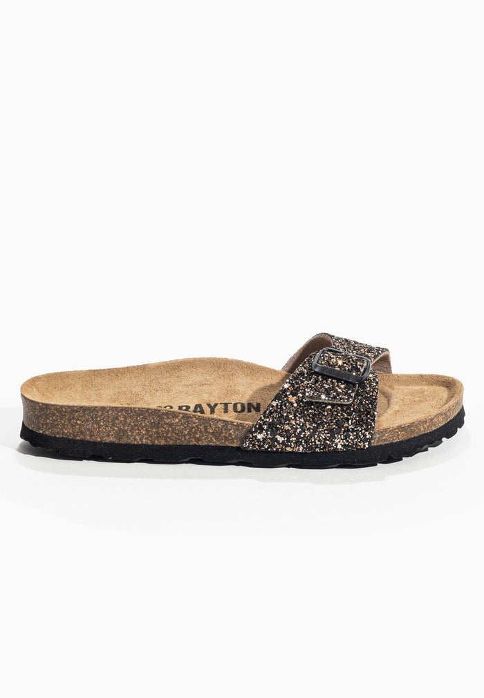 Bayton Sandales 1 Bride Jazz Bronze Pailletée Bayton Femme