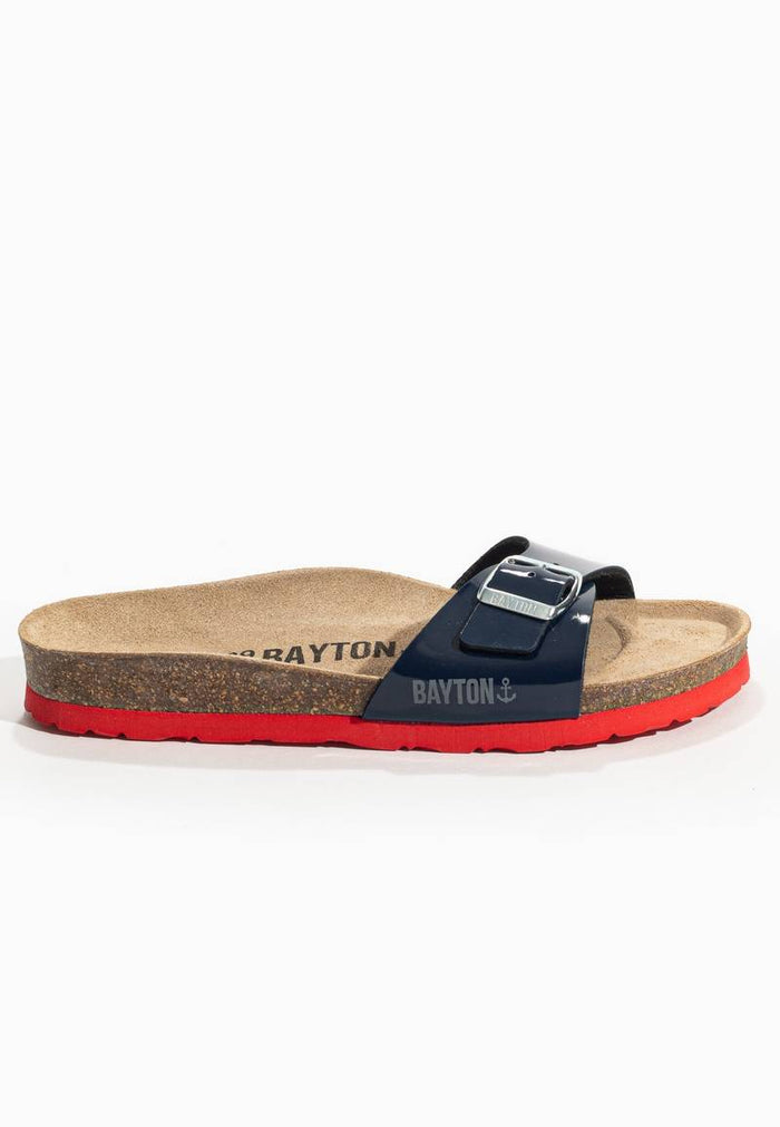 Bayton Sandales 1 Bride Prague Bleu Marine Bayton Femme