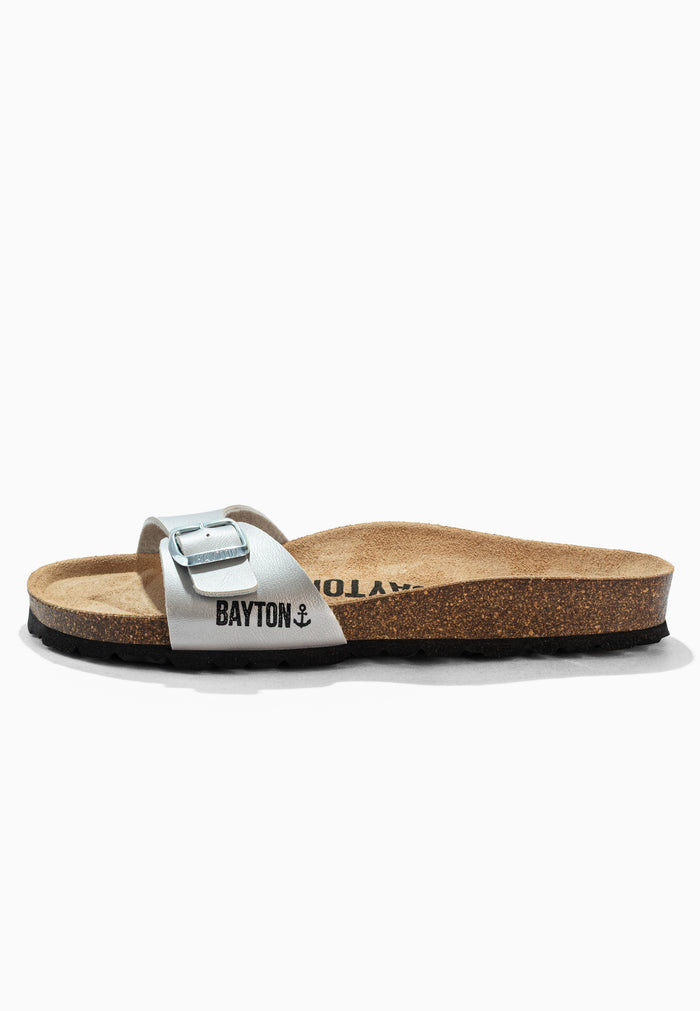 Bayton Sandales 1 Bride Zephyr Argentées Bayton Femme