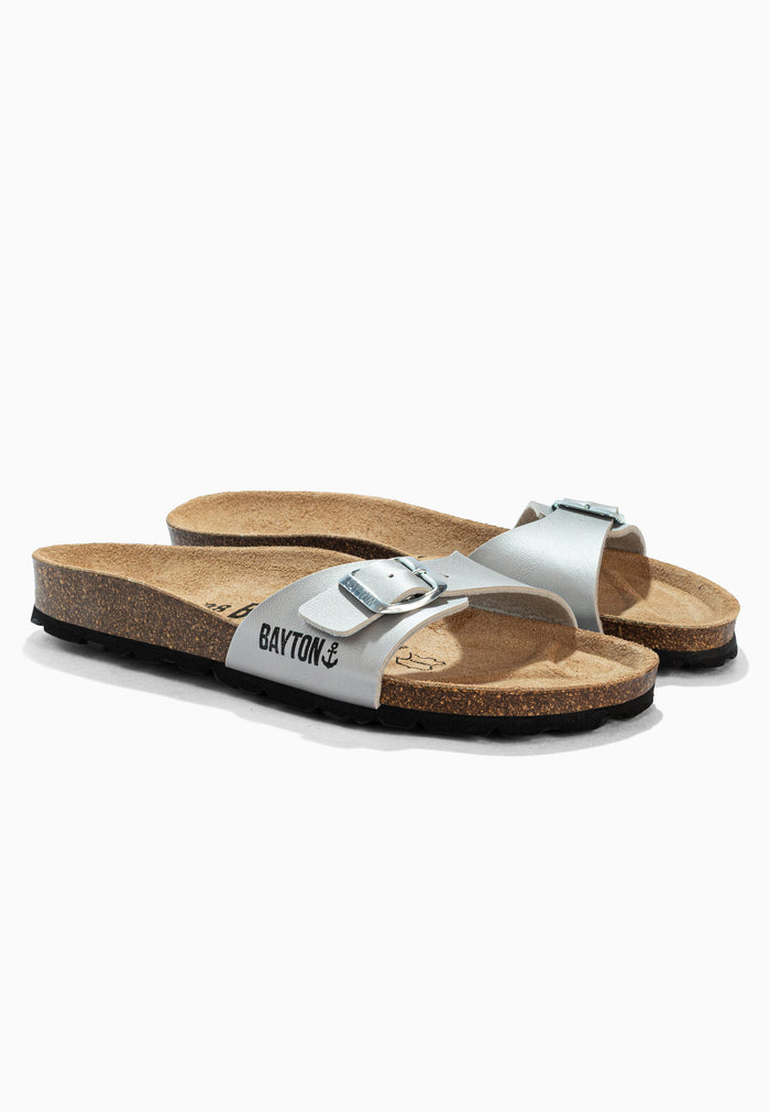 bayton Sandales 1 Bride Zephyr Argentées Bayton Femme