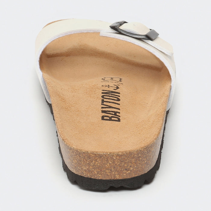 Bayton Sandales 1 Bride Zephyr Blanc Casse Bayton Femme