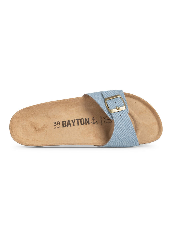Bayton Sandales 1 Bride Zephyr Bleu Ciel Denim Bayton Femme