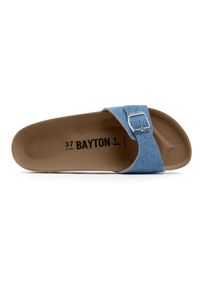Bayton Sandales 1 Bride Zephyr Bleu Clair Denim Bayton Femme