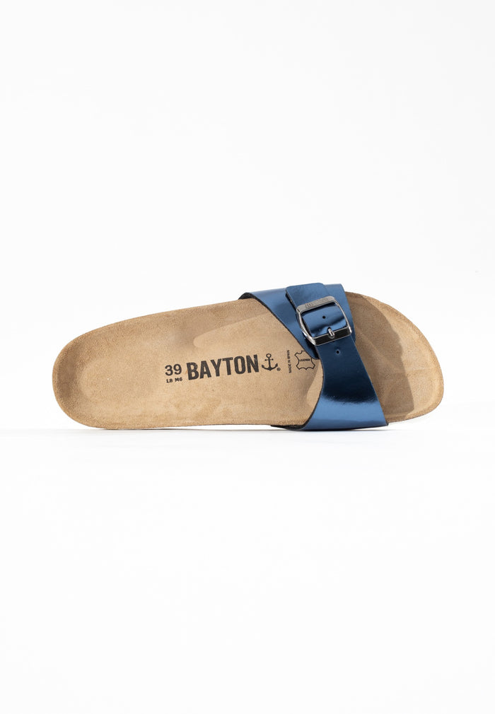 Bayton Sandales 1 Bride Zephyr Bleu Marine Bayton Femme