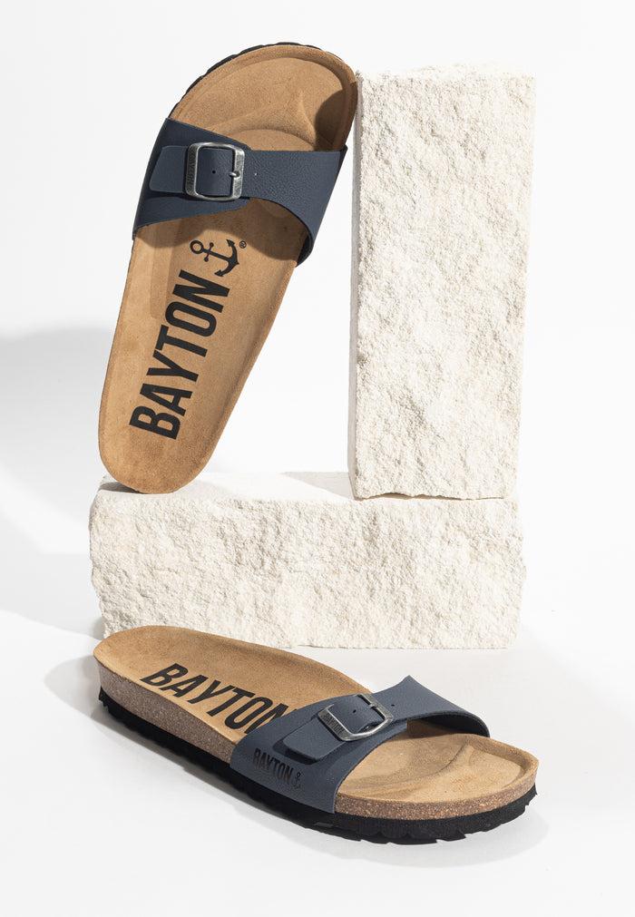 bayton Sandales 1 Bride Zephyr Bleu marine Bayton Homme