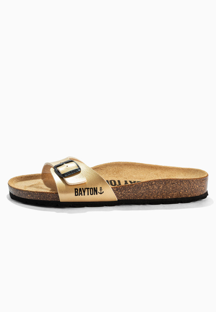 Bayton Sandales 1 Bride Zephyr Doréees Bayton Femme