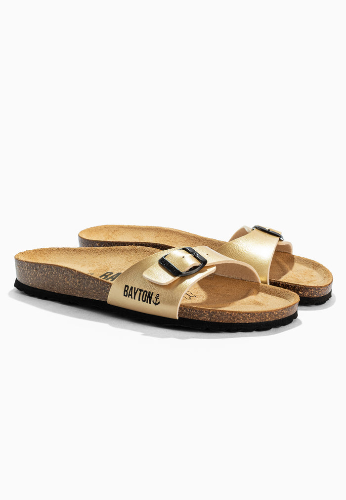 bayton Sandales 1 Bride Zephyr Doréees Bayton Femme