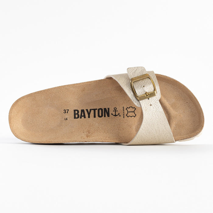 Bayton Sandales 1 Bride Zephyr Doréees Clair Bayton Femme